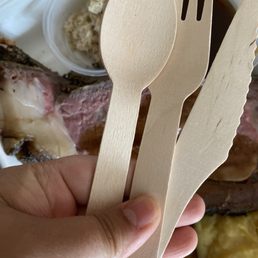Compostable utensils