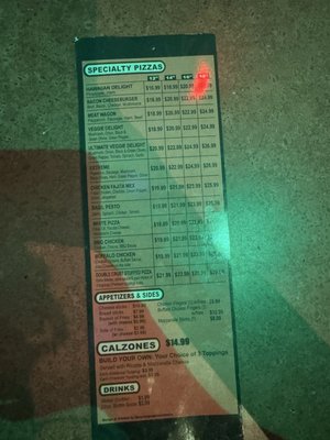 Menu photo 2 Edgewood Pizza Atlanta, GA