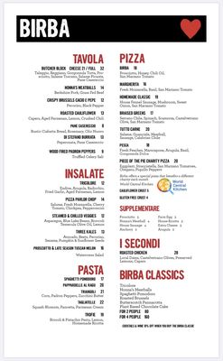 Menu photo 6 Birba Palm Springs, CA Menu photo 6 Birba Palm Springs, CA