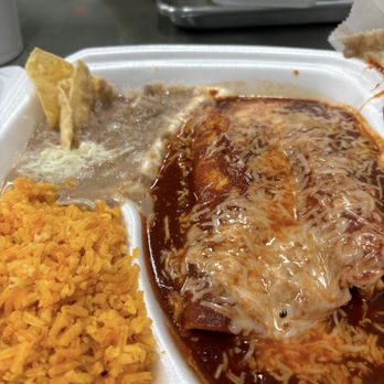 Costa Grande - 2 Enchiladas Combination Plate - Mexican Near Me - Van Nuys, California