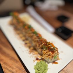 Mori Sushi & Grill by Aji - Fire Ball roll, our favorite