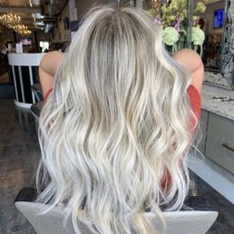 Balayage with highlights done by Roseanne