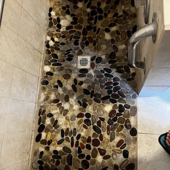 S & J Morrison - Shower floor chosen by customer - Flooring Near Me S & J Morrison - Shower floor chosen by customer - Flooring Near Me