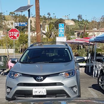 Nick's Cafe - This car is parked in handicap without any handicap tags. Business did nothing about it while we were there - Diners Near Me - Los Angeles, California