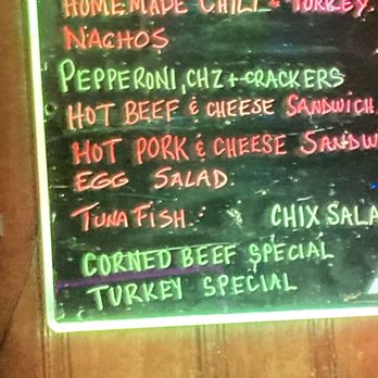 Cherry Street Tavern - Menu is short and YUMMY! - Beer Bar Near Me - Philadelphia, Pennsylvania