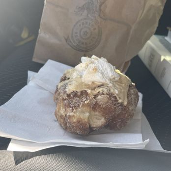 Parlor Doughnuts - Pumpkin Chai Cheesecake Layered Doughnut - Donuts Near Me - Jacksonville Beach, Florida