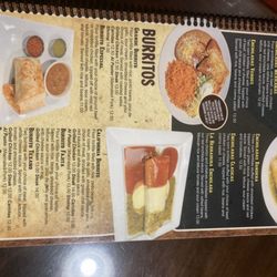La Herradura - Menu