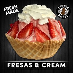 Coffee Nutzz - Fresas & Cream.