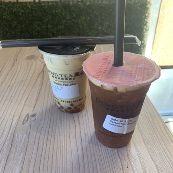 Ding Tea - Apple milk tea & Passion fruit black tea - Bubble Tea Near Me - San Diego, California Ding Tea - Apple milk tea & Passion fruit black tea - Bubble Tea Near Me - San Diego, California