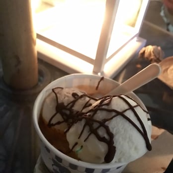 Caravaggio Gelato Lab - Affogato $6.50 (overpriced!) - Gelato Near Me - Berkeley, California