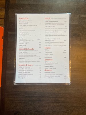 Menu photo 4 Front Porch Coffee Co. & Bakery Abilene, TX