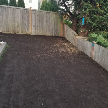 Pat & Sons - Completed leveling and compacting yard - Excavation Services Near Me Pat & Sons - Completed leveling and compacting yard - Excavation Services Near Me