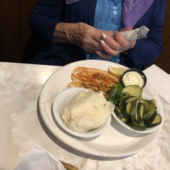 Modern Snack Bar - Broiled Flounder. - Seafood Near Me - Aquebogue, New York