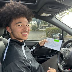 Poway Driving School - He passed! thank you Dion for making it possible.