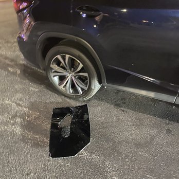 Planet Fitness - Rear glass window was yanked out by thieves - Gyms Near Me - Lithonia, Georgia