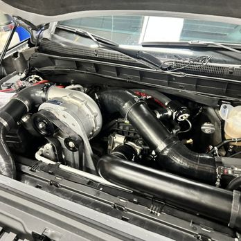 Ret Automotive - Procharger installation performed by RET- 2024 GMC AT4X Sierra 1500 (6.2L) - Auto Repair Near Me - Kennesaw, Georgia Ret Automotive - Procharger installation performed by RET- 2024 GMC AT4X Sierra 1500 (6.2L) - Auto Repair Near Me - Kennesaw, Georgia
