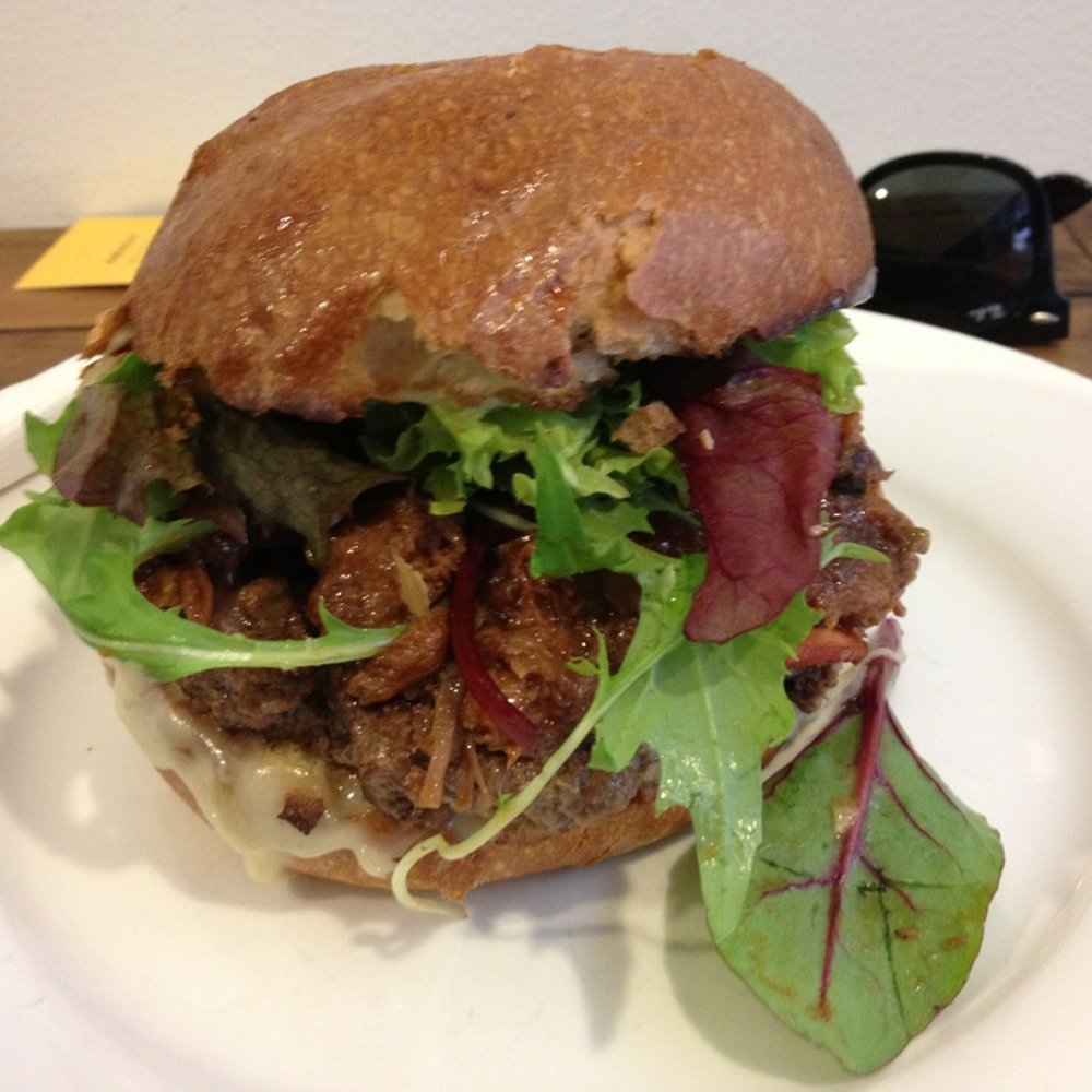 THE BURGERZILLA. THE BURGERZILLA.