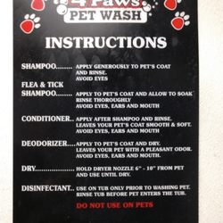 The Dog Spa - Instructions