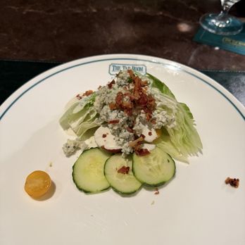 Tap Room - Half of a wedge salad - American Near Me - Pebble Beach, California