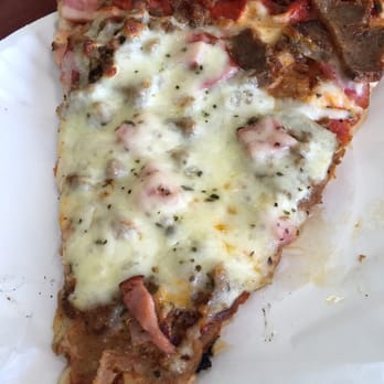 Rosario’s Pizza - Meat Slice! - Italian Near Me - Concord, North Carolina