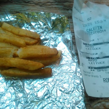 Five Guys - Requested ex crispy fries yet they are ALL very mushy..I dont like raw fries. - Burgers Near Me - Trinity, Florida
