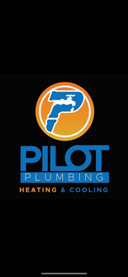 Pilot Plumbing Heating and Cooling Logo