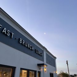 First Watch - Moon over the restaurant