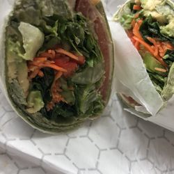 DINFOS - Defense Information School - Veggie wrap. Actually really good.
