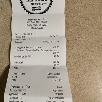 Breakfast Republic - Breakfast & Brunch Near Me - Costa Mesa, California