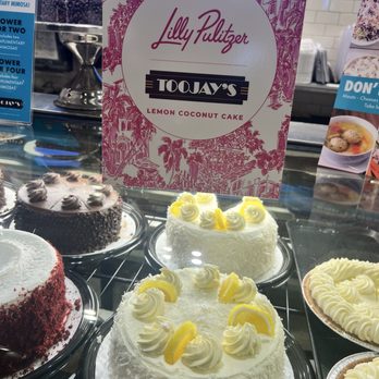 Toojay's - Lilly Pulitzer Lemon Coconut Cake (available until April 2025) - Delis Near Me - Wellington, Florida Toojay's - Lilly Pulitzer Lemon Coconut Cake (available until April 2025) - Delis Near Me - Wellington, Florida