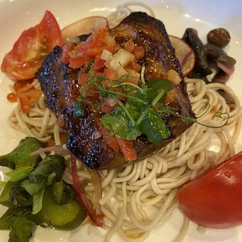 Goen Dining + Bar - Misoyaki Butterfish with Soba. - Pan Asian Near Me - Kailua, Hawaii Goen Dining + Bar - Misoyaki Butterfish with Soba. - Pan Asian Near Me - Kailua, Hawaii