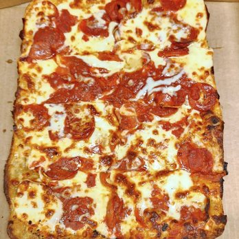 Sal's Cucina - Deep dish pan pizza with pepperoni. Ready in about 15 mins. Delicious! The crust was crispy but not greasy like at a lot of places. - Food Trucks Near Me - St. Augustine , Florida Sal's Cucina - Deep dish pan pizza with pepperoni. Ready in about 15 mins. Delicious! The crust was crispy but not greasy like at a lot of places. - Food Trucks Near Me - St. Augustine , Florida