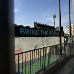 Truist Field - "Bring the Heat!" Oh those hot Southern nights at the ball park