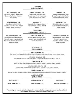 Menu photo 7 150-03 Restaurant Corp Dba Kandela Park, NY