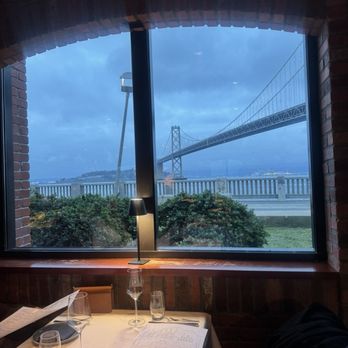 Waterbar - View of our table - Seafood Near Me - San Francisco, California Waterbar - View of our table - Seafood Near Me - San Francisco, California