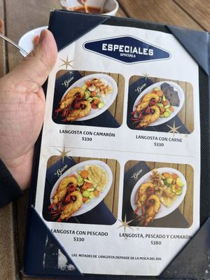 Menu photo 4 El Guero Rosarito, BCN