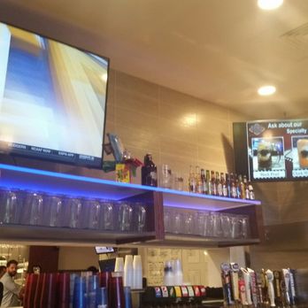 Cinema Cafe - Flat screens at the bar - Cinema Near Me - Chesapeake, Virginia
