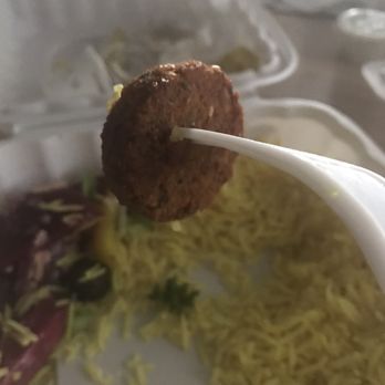 ShaQ - Falafel. Looks frozen. - Falafel Near Me - Santa Clara, California