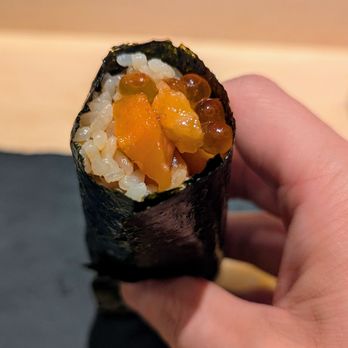 Hachiroku Handroll Bar & Tapas - Miso salmon oyako handroll - Tapas Bars Near Me - New Haven, Connecticut Hachiroku Handroll Bar & Tapas - Miso salmon oyako handroll - Tapas Bars Near Me - New Haven, Connecticut