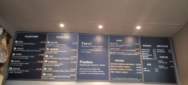 Menu photo 4 Turci Panino Orlando, FL