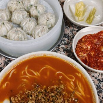 Mdk Noodles - Comes with white and spicy kimchi - Korean Near Me - Anaheim, California Mdk Noodles - Comes with white and spicy kimchi - Korean Near Me - Anaheim, California