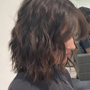 Diesel Salon - Wolf cut, thin out, curtain bangs - Hair Salons Near Me - San Diego, California