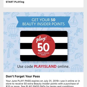 SEPHORA - Digital pass says it expired at the end of July, paper version says end of August. Confusing! - Cosmetics & Beauty Supply Near Me - San Francisco, California