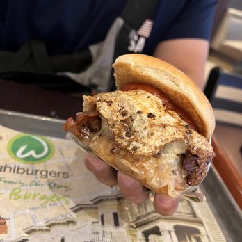 Wahlburgers - The OFD and a fried egg - American Near Me - Cabazon, California