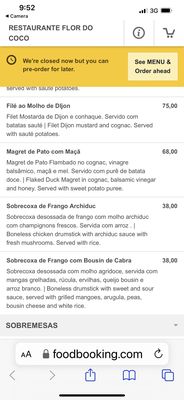 Menu photo 2 Bistro Flor de Coco Amparo, PE