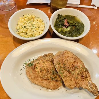 Culturistic Kitchen  - Fried Pork Chops Mac n Cheese and Collard Greens - Breakfast & Brunch Near Me - McDonough, Georgia