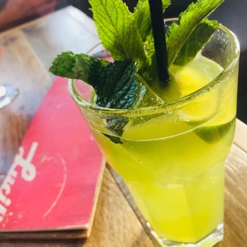Lucille - Skip the mojito - it did not taste good. Neon in color... Also where is the muddled mint? - Pizza Near Me - Madison, Wisconsin Lucille - Skip the mojito - it did not taste good. Neon in color... Also where is the muddled mint? - Pizza Near Me - Madison, Wisconsin