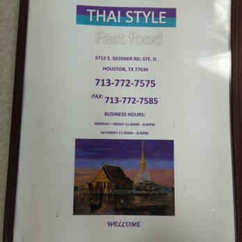 Thai Style Fast Food - Thai Near Me - Houston, Texas Thai Style Fast Food - Thai Near Me - Houston, Texas