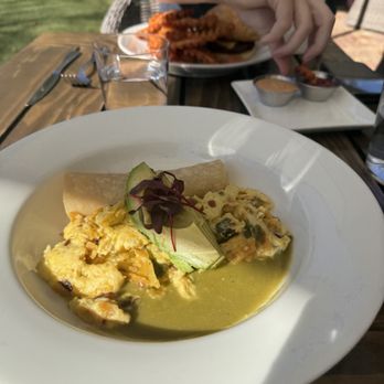 Tiny Boxwoods - Migas with avocado instead of carnitas - Venues & Event Spaces Near Me - Austin, Texas