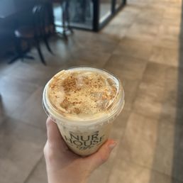 Salted Date Caramel Cloud Latte Salted Date Caramel Cloud Latte